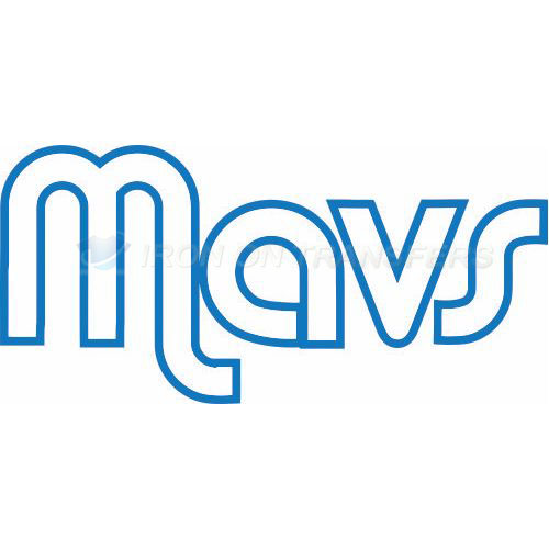 Dallas Mavericks Iron-on Stickers (Heat Transfers)NO.976